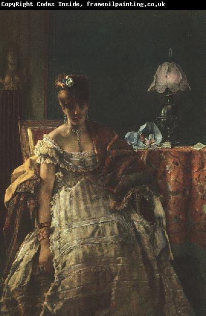 Alfred Stevens The Desperate Woman